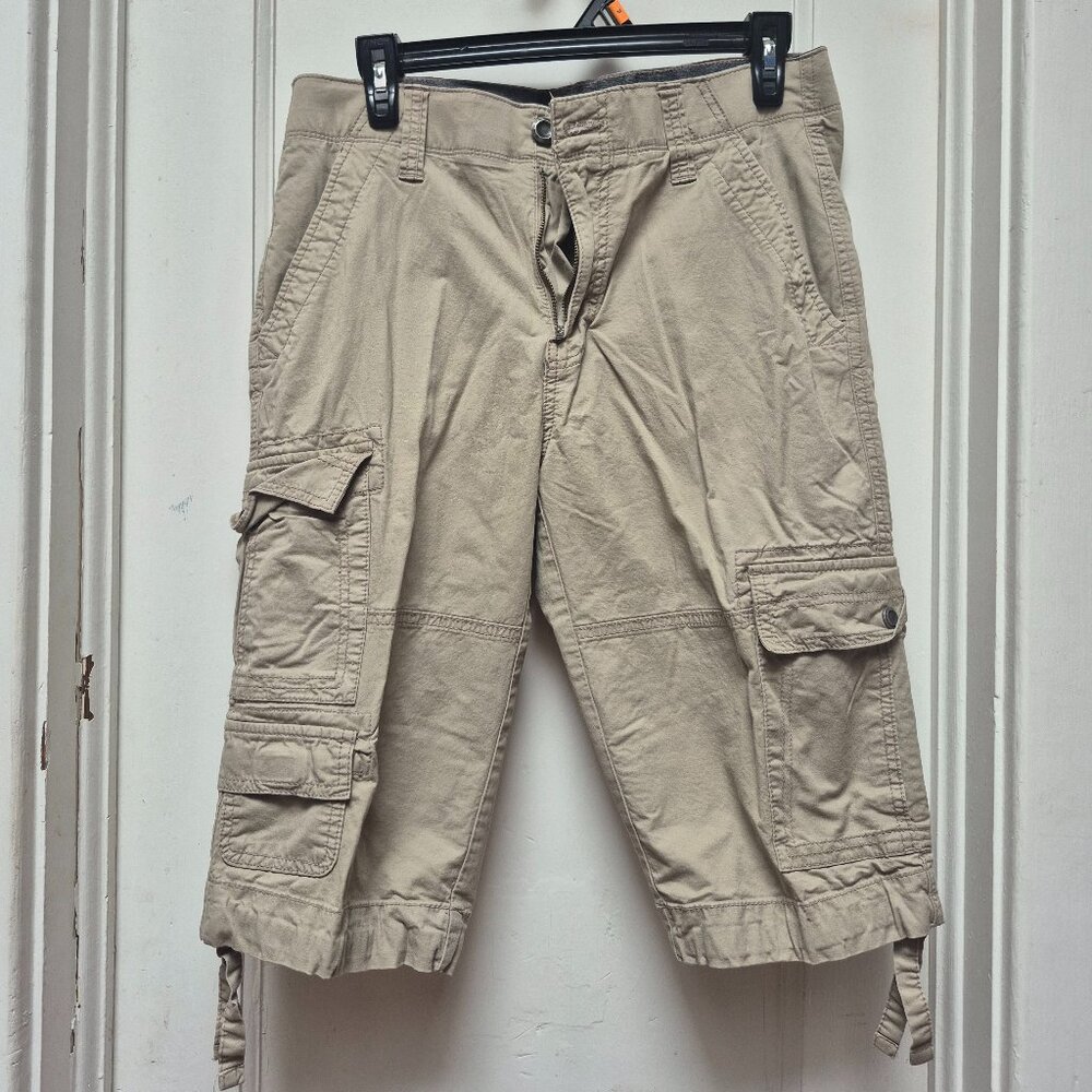 George Khaki Cargo Shorts - 100% cotton - 30